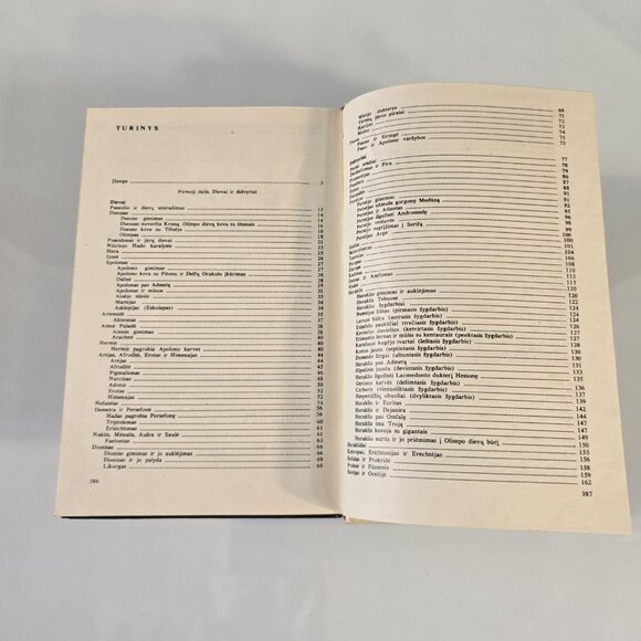 Senovės Graikijos Legendos N Kunas Book In Lithuanian Language Vintage 1984 HC - Picture 10 of 12